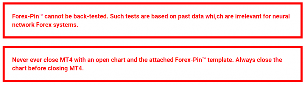 Forex Pin Robot Backtests