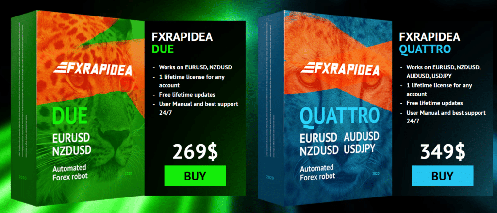 FX Rapid EA packages