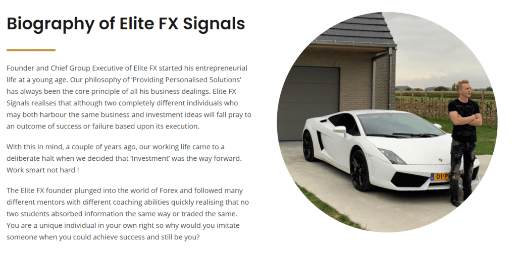 Elite FX Signals owner