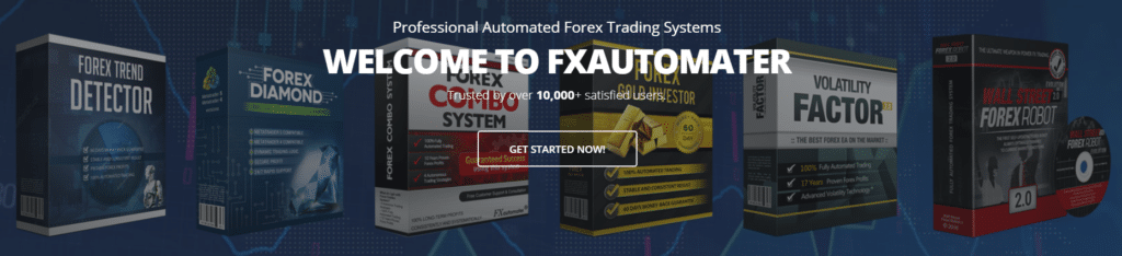 FX Automater has designed many well-known products like Forex Diamond, Volatility Factor, Wall Street Forex Robot, and others.