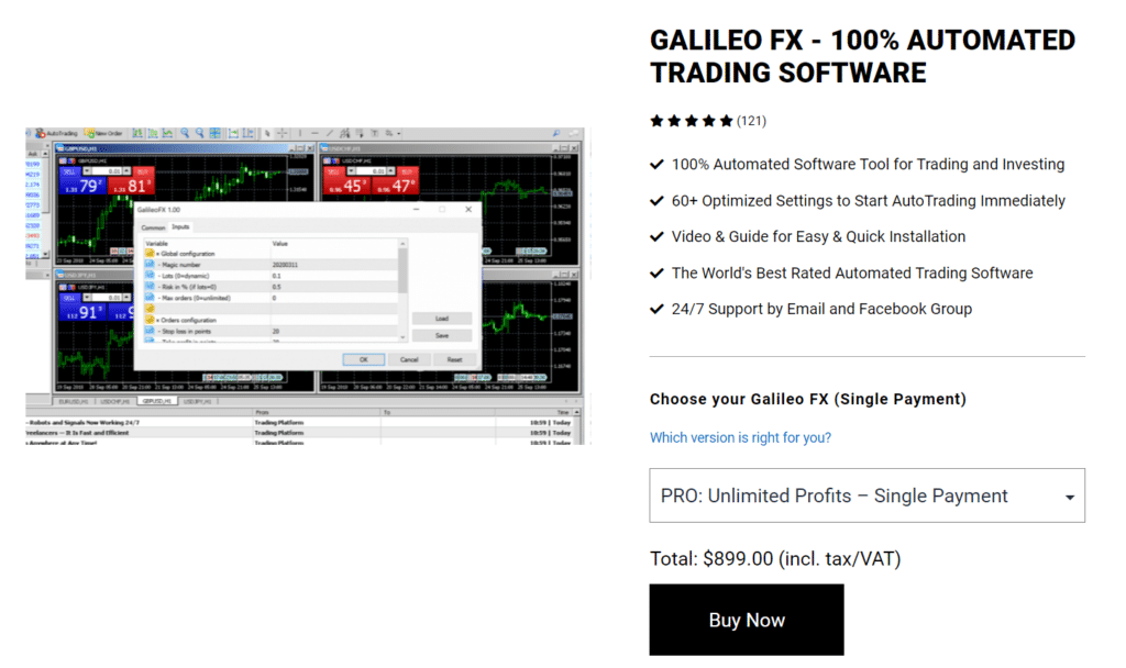 Galileo FX Pricing