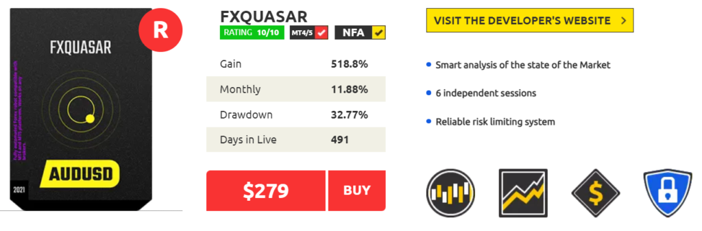 FXQuasar on Forex Store.