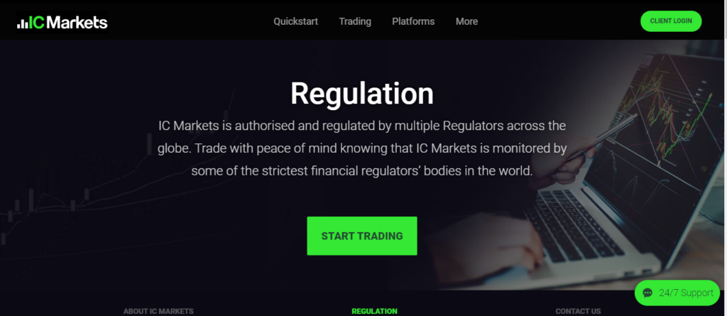 IC Markets - Regulations