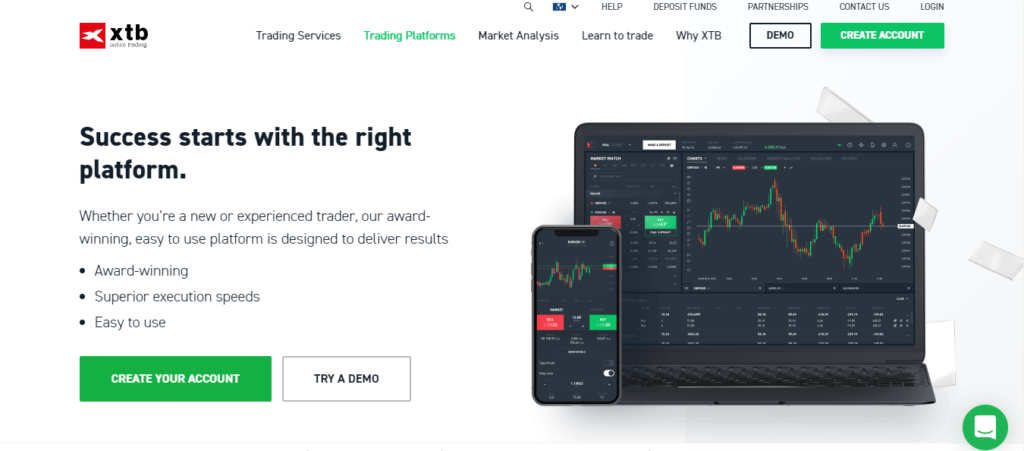 XTB - Trading platforms