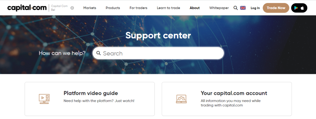 Capital.com - Customer service