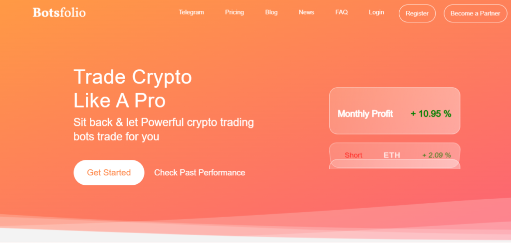Botsfolio Review: An Automated Crypto Trading Bot