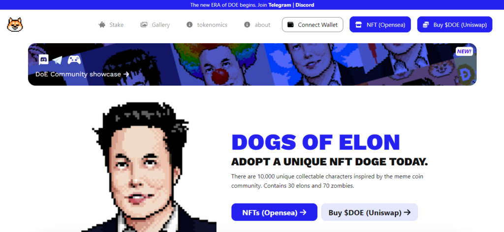 The DOE website.